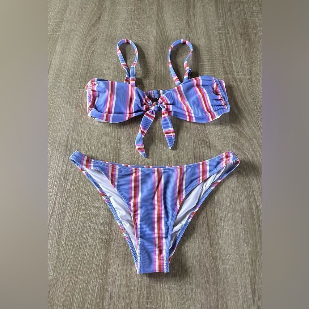 NWOT … SHADE & SHORE “Striped” Swimsuit